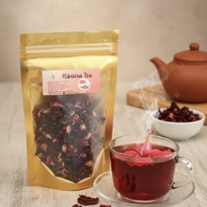 Tisane d’Hibiscus Séchée – Qualité Supérieure