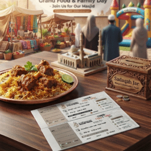 Beef Briani Ticket – Musjid Saad Ibn Muaaz Fundraiser